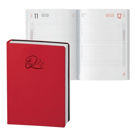 Agenda 27 Quando Femmena 15x21 Giornaliera 416 pag. fuxia - Rosso - foto 3