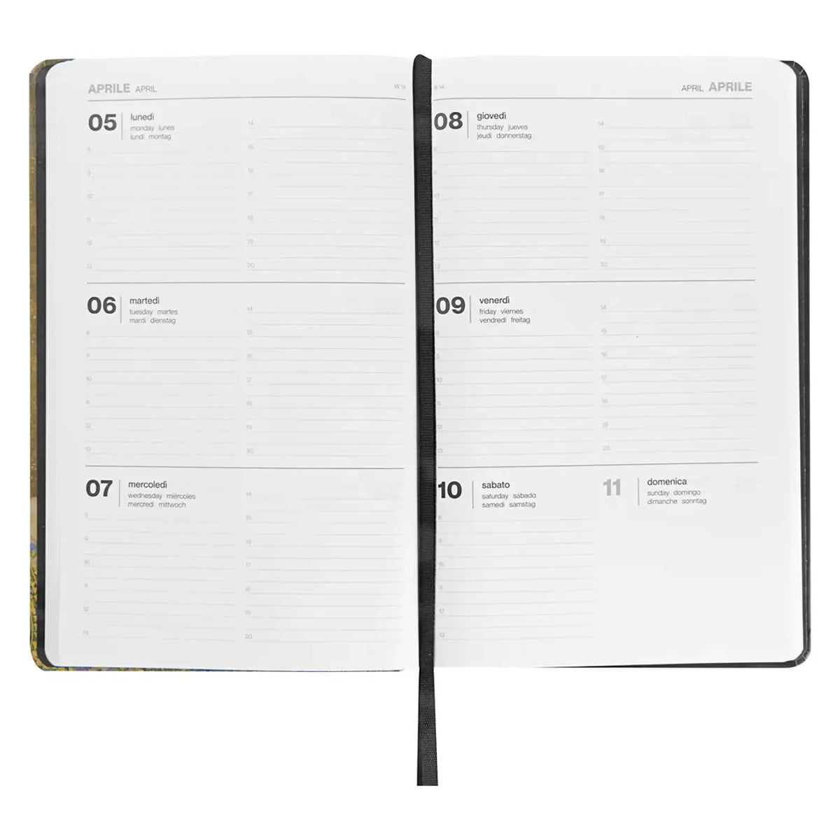 Agenda HaltaDefinizione Large Bacio Klimt 2027 - foto 2