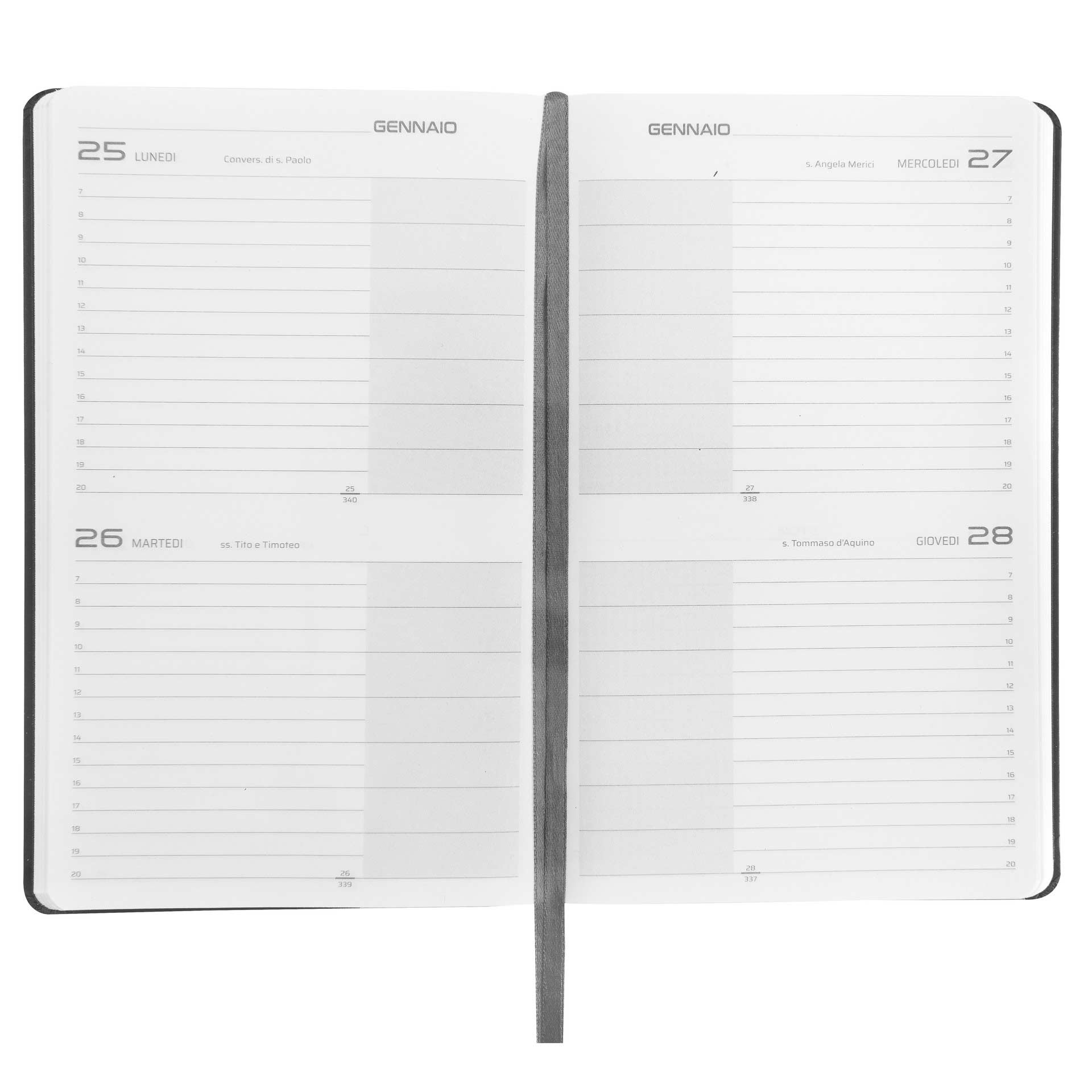 Agenda Insegnanti 12 Mesi 2026/2027 Bi-Day Archivio di Stato Da Vinci - foto 3