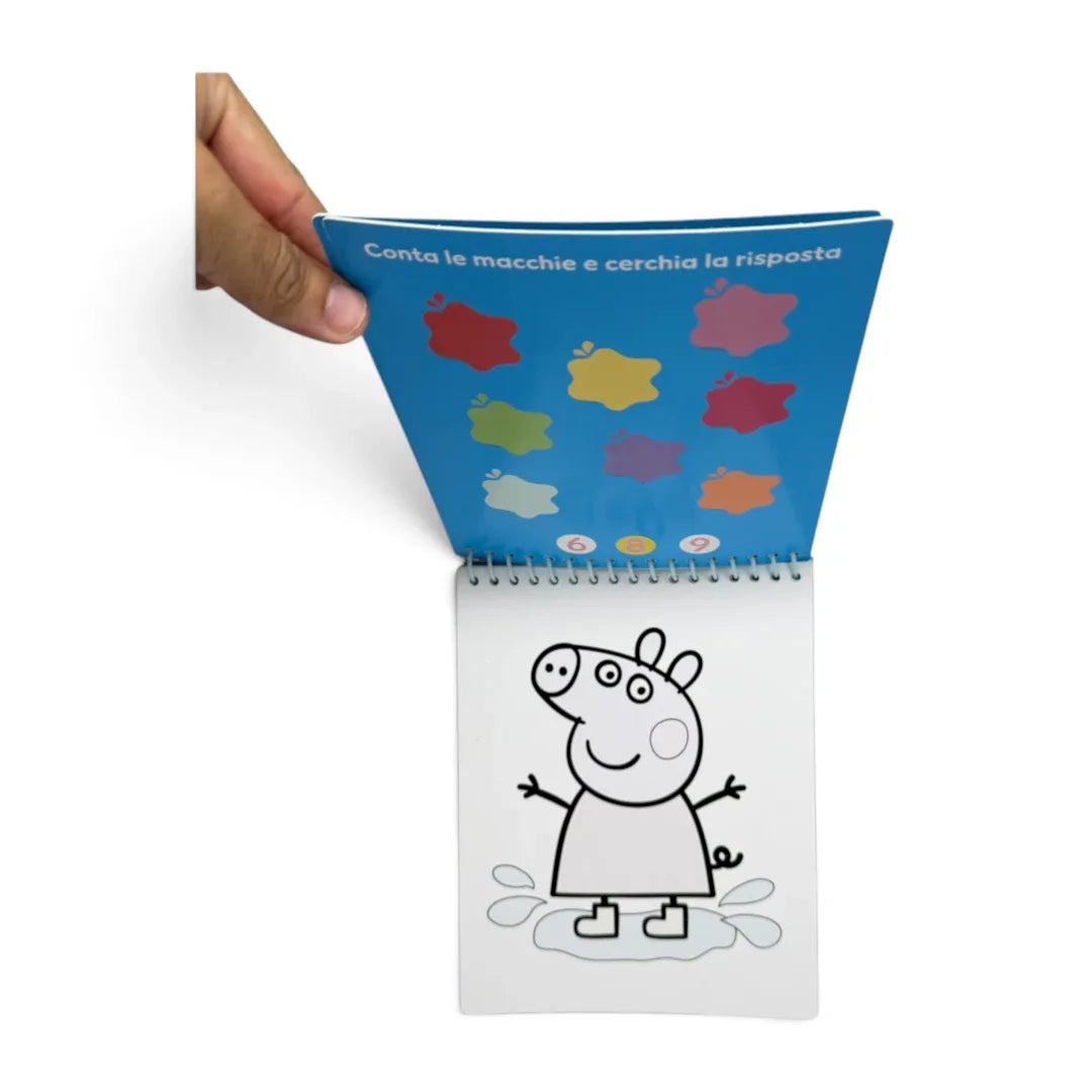 Album magico Peppa Pig con penna ad acqua e 4 schede interattive - foto 2