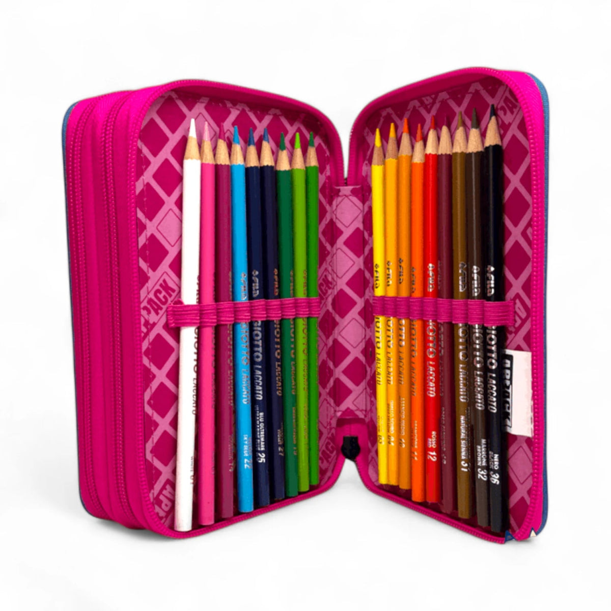 Astuccio 3 Zip APPack Webkins Rosa Completo Accessori - Quiscuola.it – Zaini, Astucci e Diari Scuola