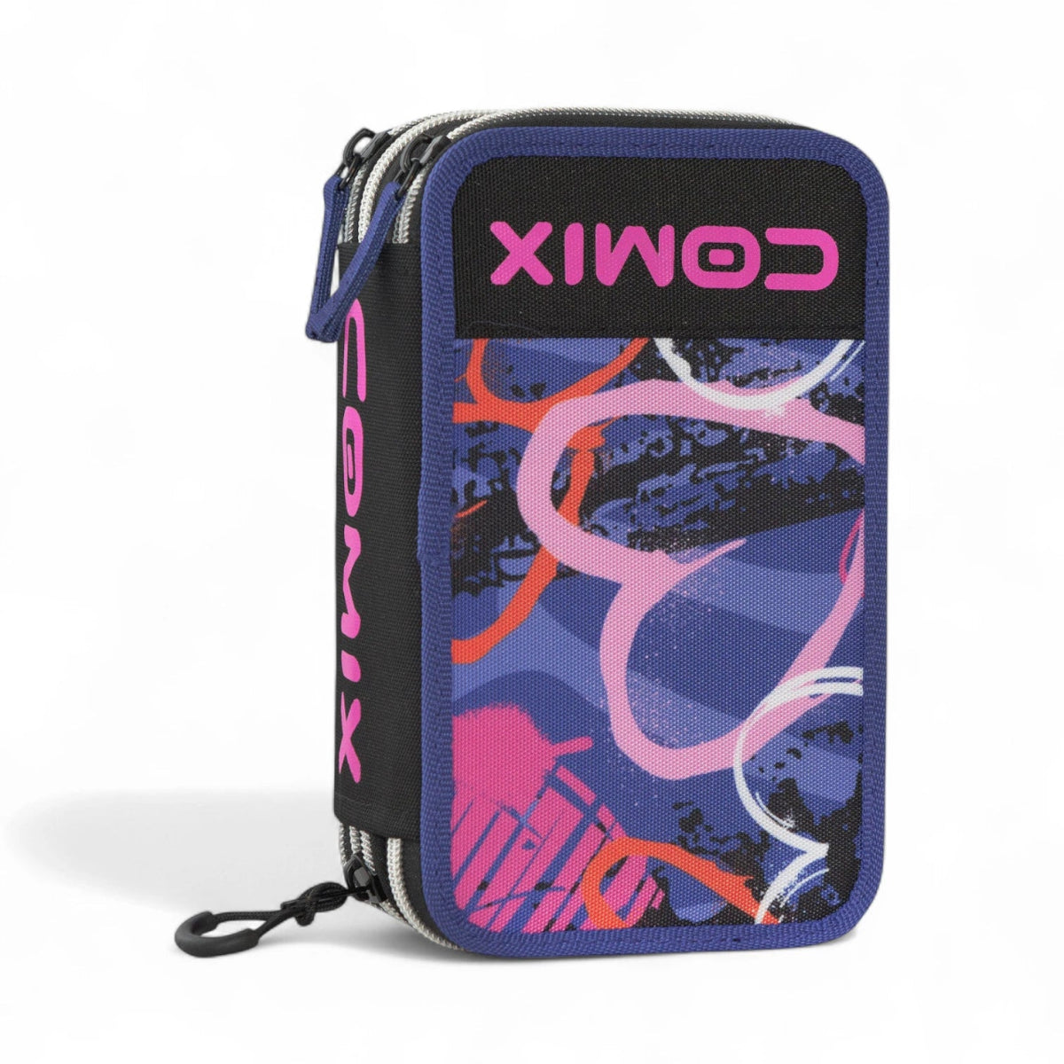 Astuccio 3 Zip Comix WBS Viola – Completo Scuola 3 Scomparti - Quiscuola.it – Zaini, Astucci e Diari Scuola