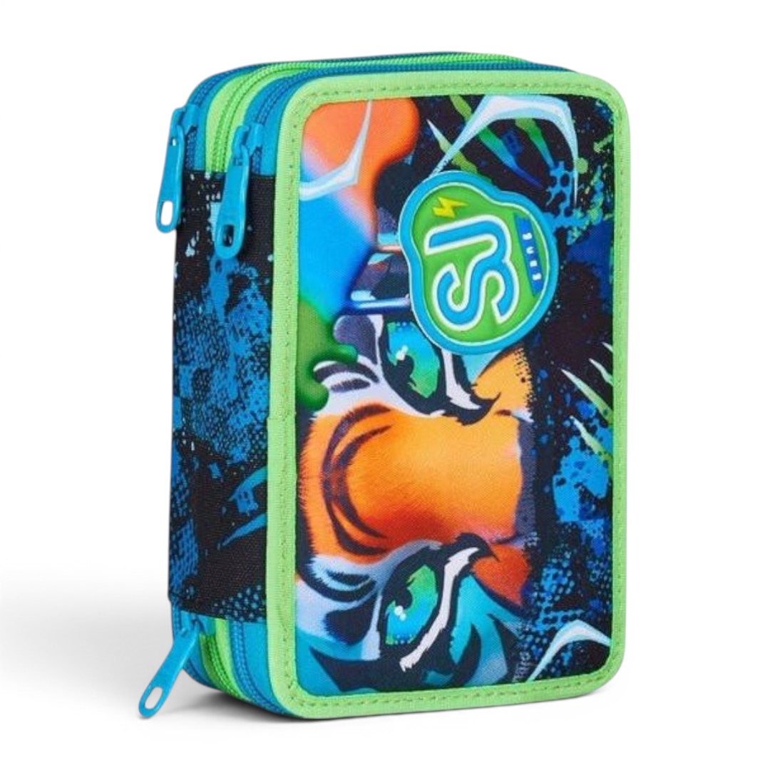 Astuccio 3 Zip SJ Gang AIR TIGER con 45 Pezzi Inclusi.