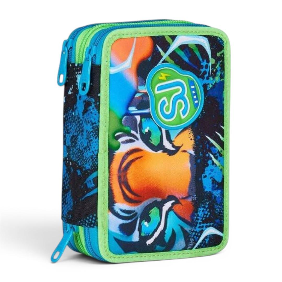Astuccio 3 Zip SJ Gang AIR TIGER con 45 Pezzi Inclusi.