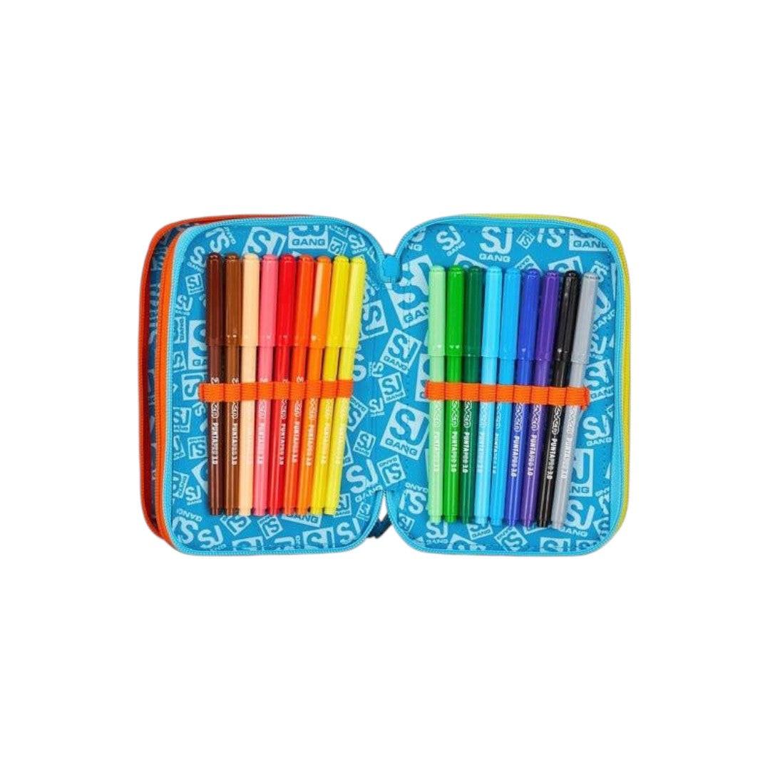 Astuccio 3 Zip SJ Gang DRAGON GLIDE con 45 Pezzi.