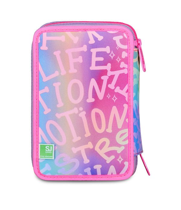Astuccio 3 Zip SJ Gang Fantasys Girl – Completo 45 Pezzi - Quiscuola.it – Zaini, Astucci e Diari Scuola