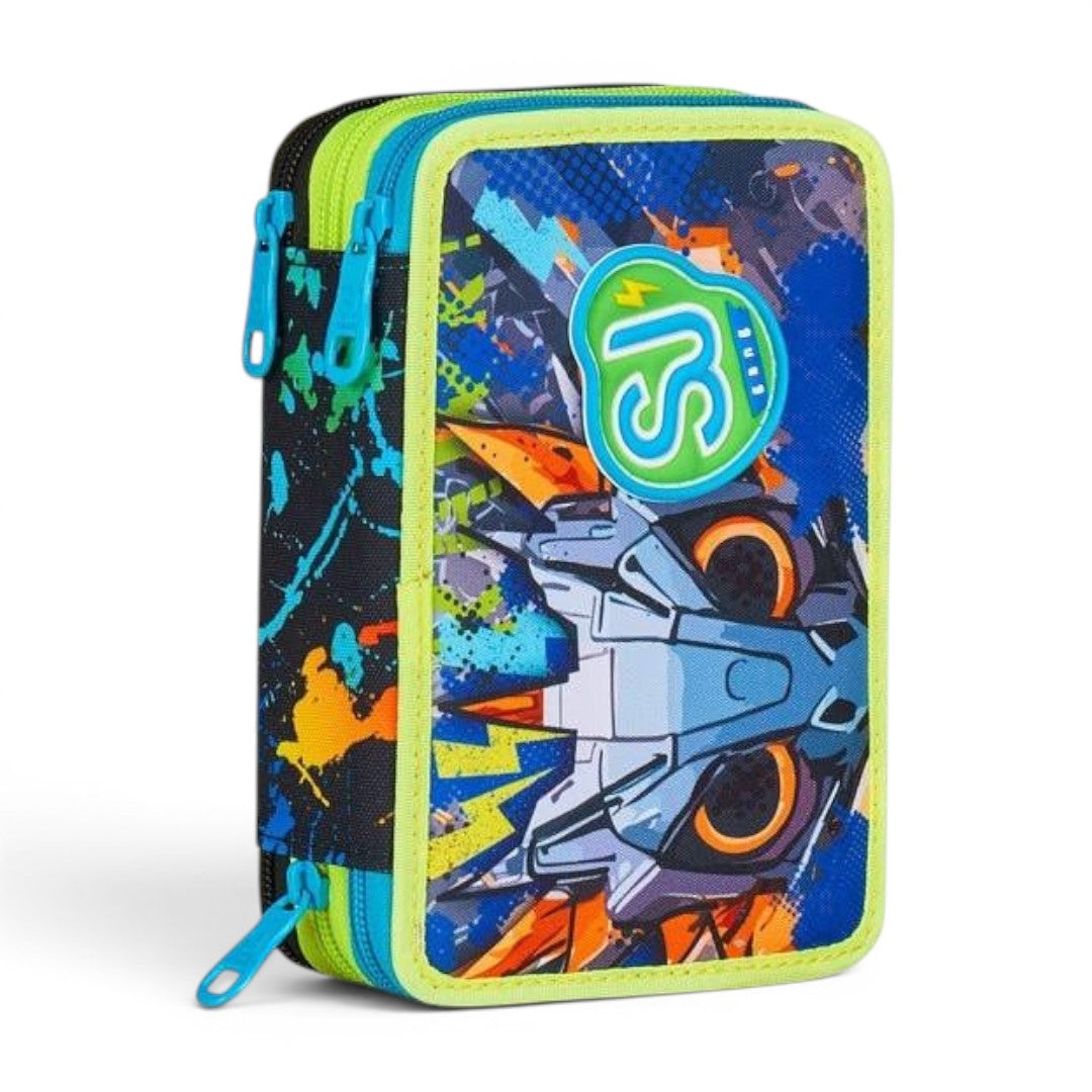 Astuccio 3 Zip SJ Gang LED LOOK con 45 Pezzi Inclusi.