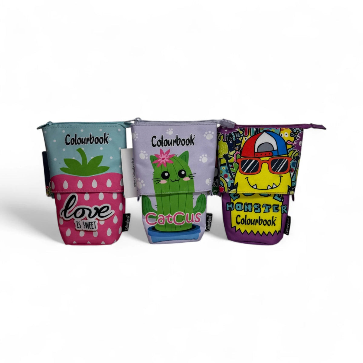 Astuccio Bustina Up & Down Estensibile Colourbook – 3 Modelli - Quiscuola.it – Zaini, Astucci e Diari Scuola