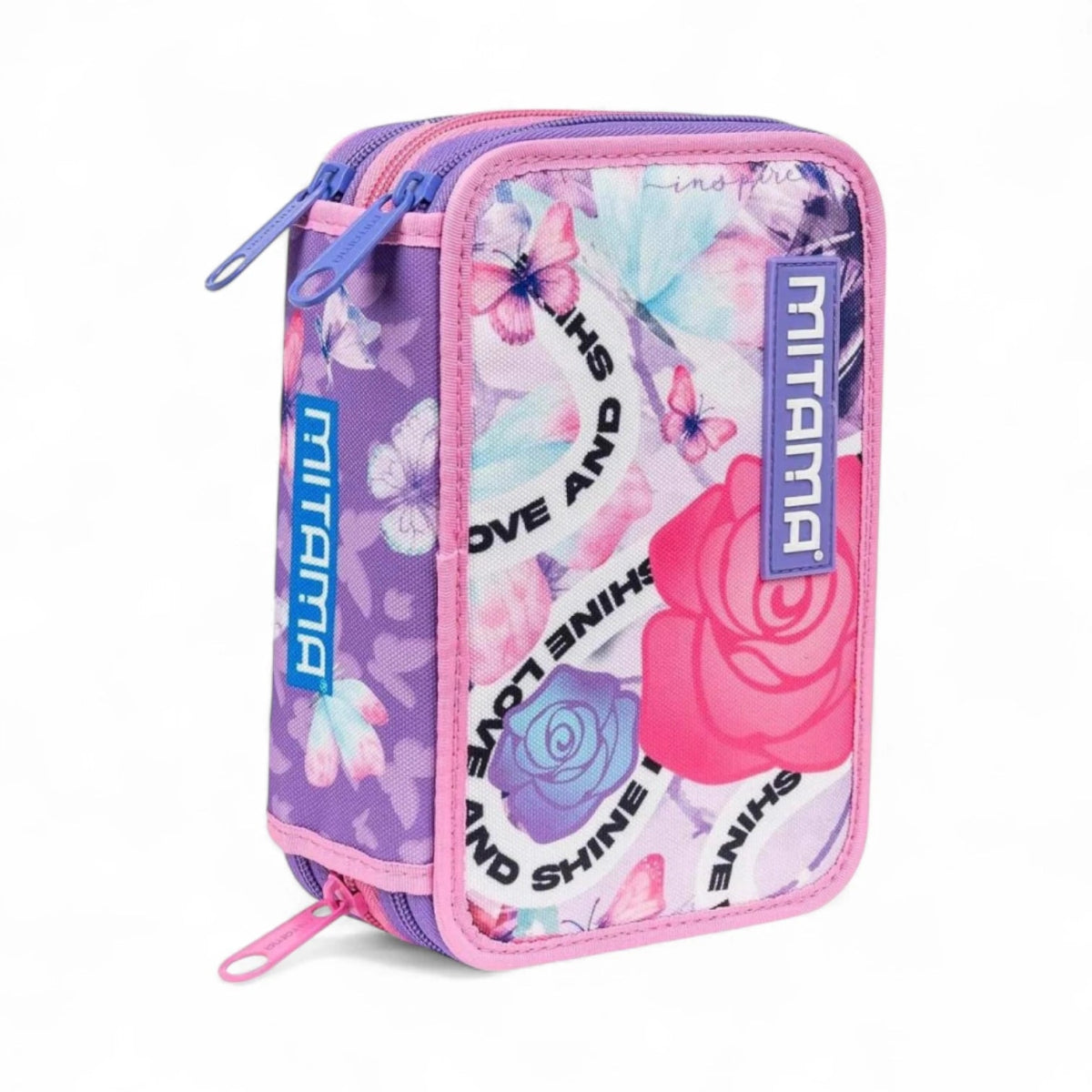 Astuccio Mitama 3 Zip Love & Shine – Completo 47 Pezzi - Quiscuola.it – Zaini, Astucci e Diari Scuola
