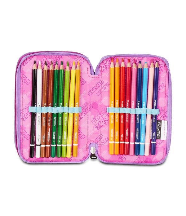 Astuccio Seven 3 Zip – Gloomy Heart con 45 Accessori Inclusi - Quiscuola.it – Zaini, Astucci e Diari Scuola