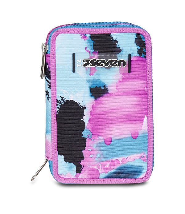 Astuccio Seven 3 Zip – Quick Graffiti Girl con 45 Accessori - Quiscuola.it – Zaini, Astucci e Diari Scuola