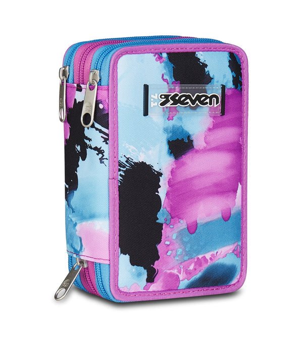 Astuccio Seven 3 Zip – Quick Graffiti Girl con 45 Accessori - Quiscuola.it – Zaini, Astucci e Diari Scuola