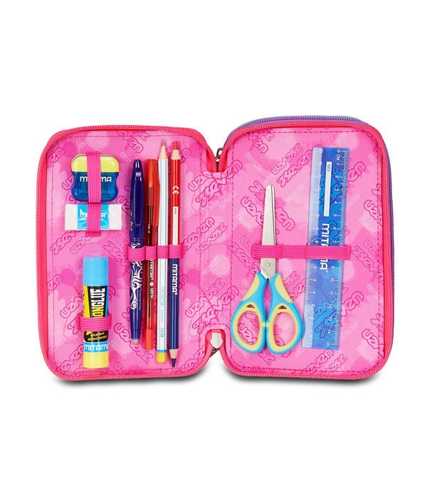Astuccio Seven 3 Zip – Sprint Paint Girl con 45 Accessori - Quiscuola.it – Zaini, Astucci e Diari Scuola
