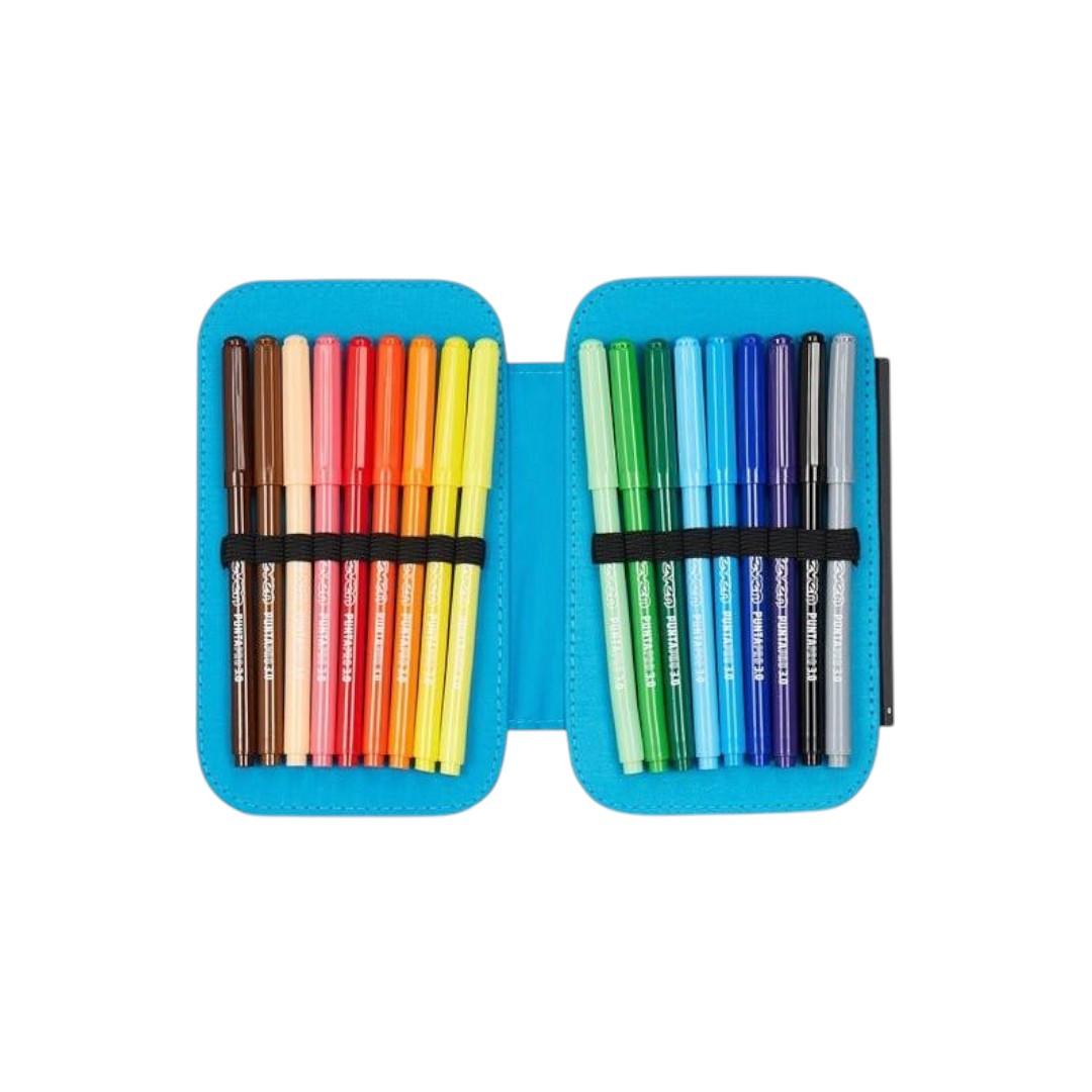 Astuccio Seven Speed Case Quick Graffiti Boy 45 pezzi.