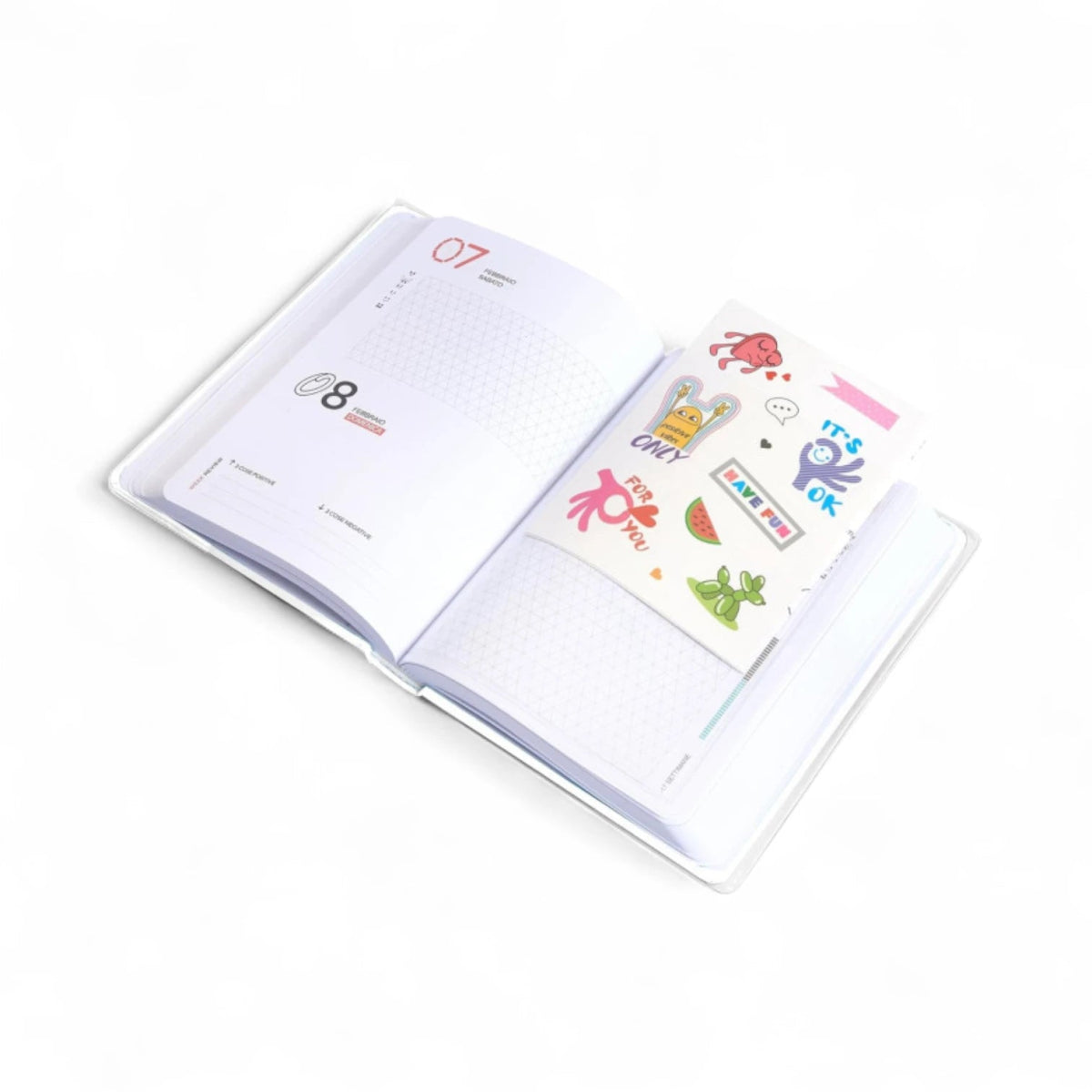 Be You Extra White – Diario Agenda 16 Mesi 2025 - 2026 - Quiscuola.it – Zaini, Astucci e Diari Scuola