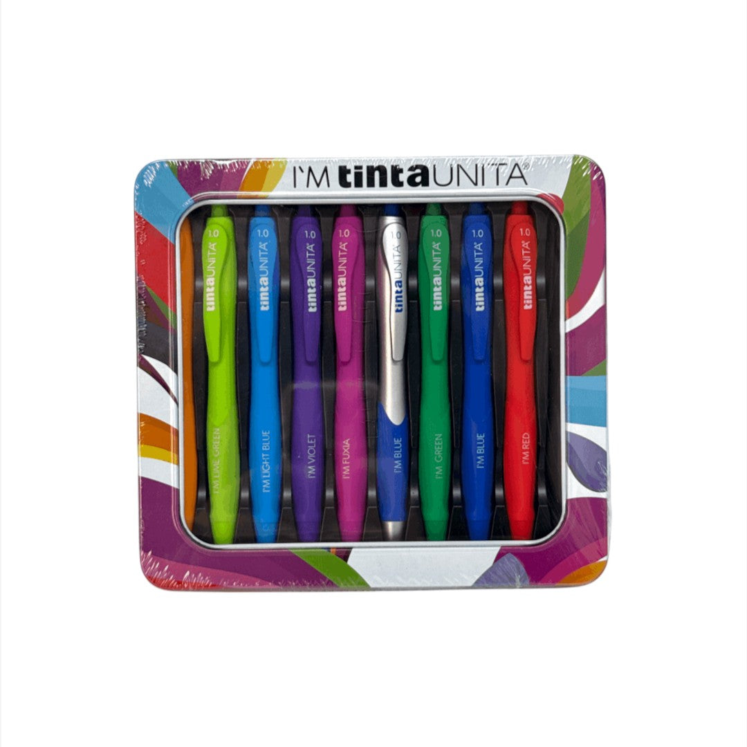 Set 10 Penne a Scatto TintaUnita Gift Box.