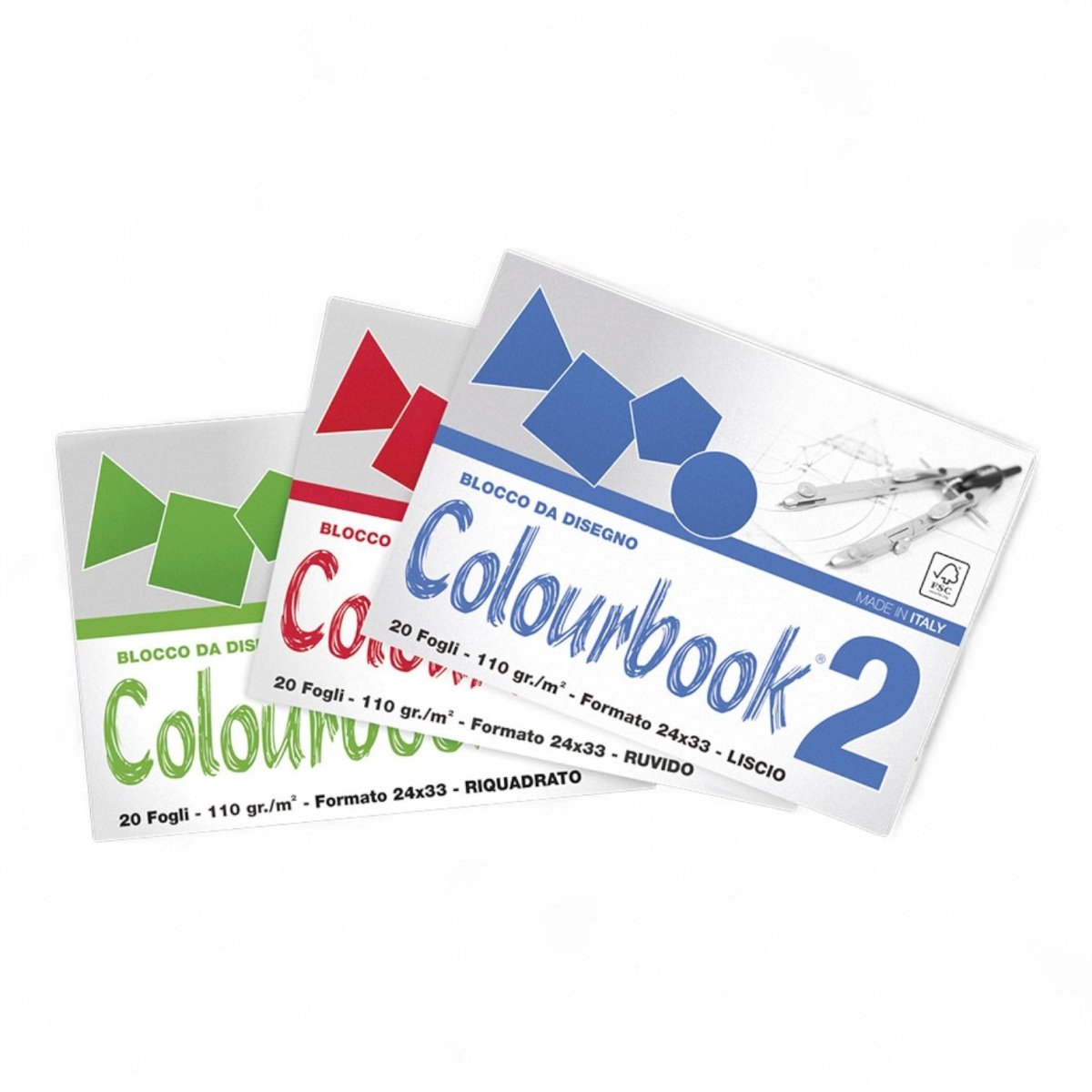 Blocco da Disegno C2 110 gr 24×33 cm Made in Italy - Quiscuola.it – Zaini, Astucci e Diari Scuola