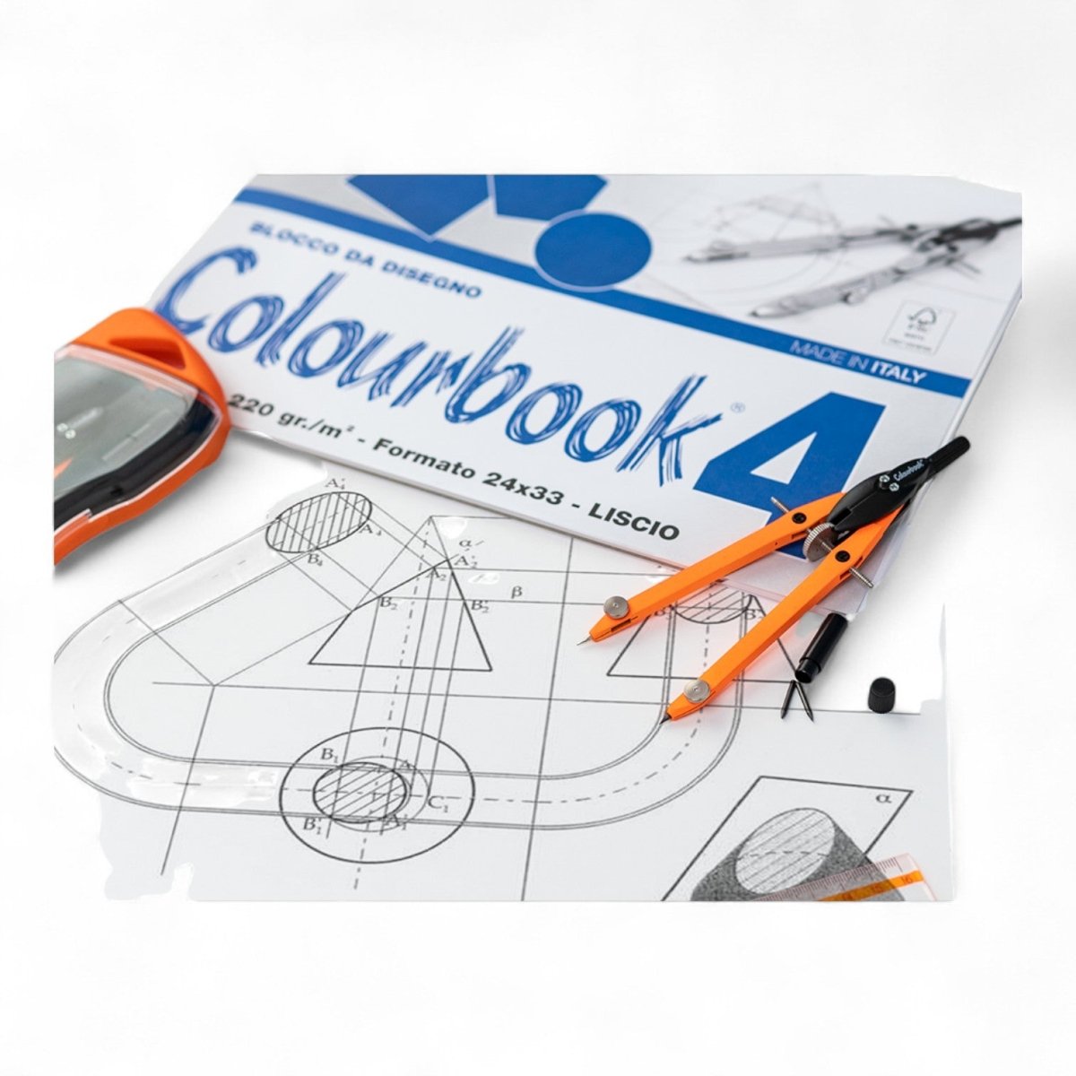 Blocco da Disegno C4 220 gr Formati 24×33 e 33×48 cm - Quiscuola.it – Zaini, Astucci e Diari Scuola