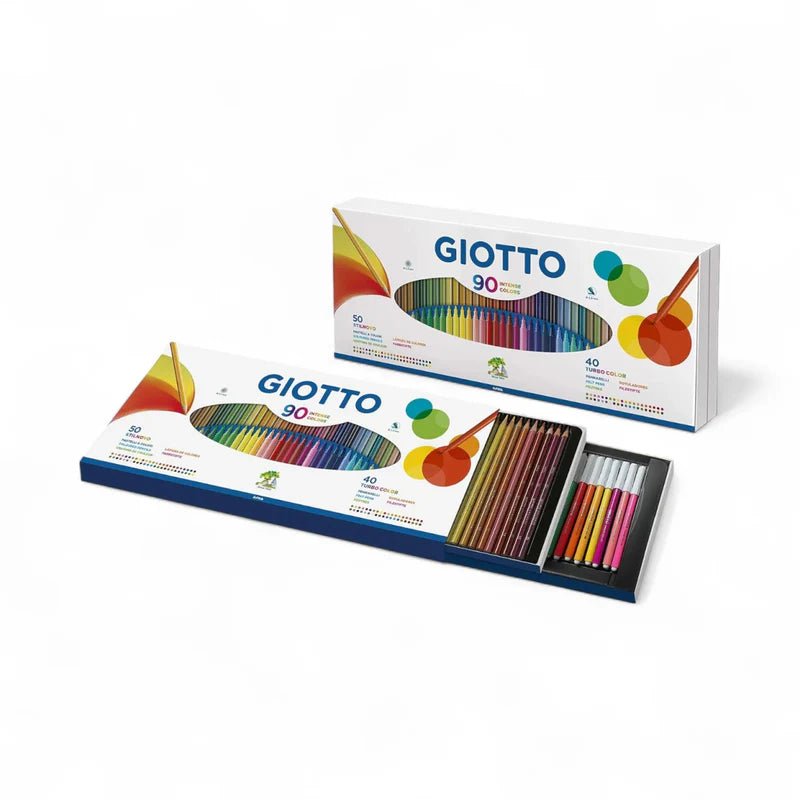 Box Giotto Stilnovo e Turbo Color 90 Matite e Pennarelli Colorati - Quiscuola.it – Zaini, Astucci e Diari Scuola