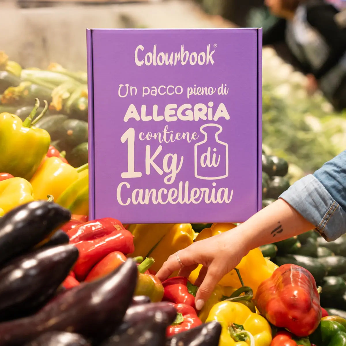 Box sorpresa 1 kg cancelleria Colourbook