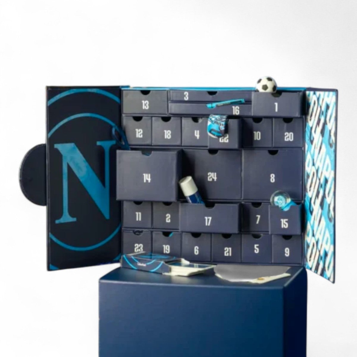 Calendario dell’Avvento 2025 SSC Napoli by Colourbook – 24 Sorprese Ufficiali - Quiscuola.it – Zaini, Astucci e Diari Scuola