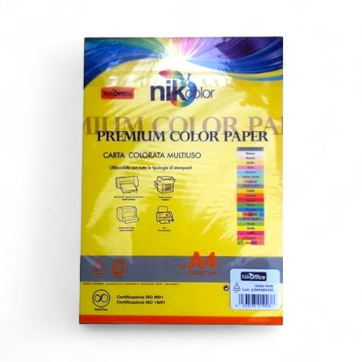 Carta A4 Mix Forti 200 g – Confezione 100 Fogli - Quiscuola.it – Zaini, Astucci e Diari Scuola