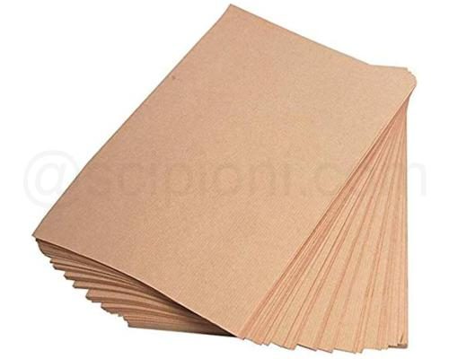 Carta per imballaggio avana 80gr 100x140mm in fogli piegati