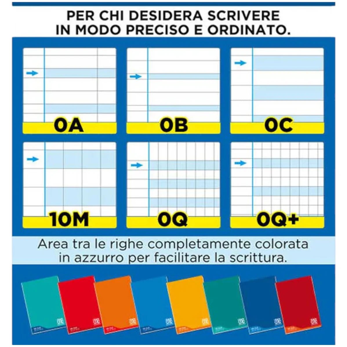ColorXyou Maxi Didattico Quaderni Scuola Primaria Coloreassortito - Quiscuola.it – Zaini, Astucci e Diari Scuola