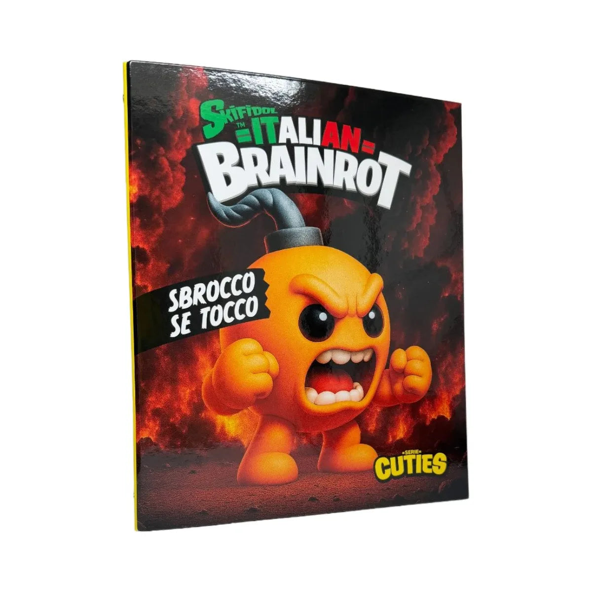 Copertina ad Anelli A4 Skifidol Italian Brainrot - Sbrocco se tocco - foto 2