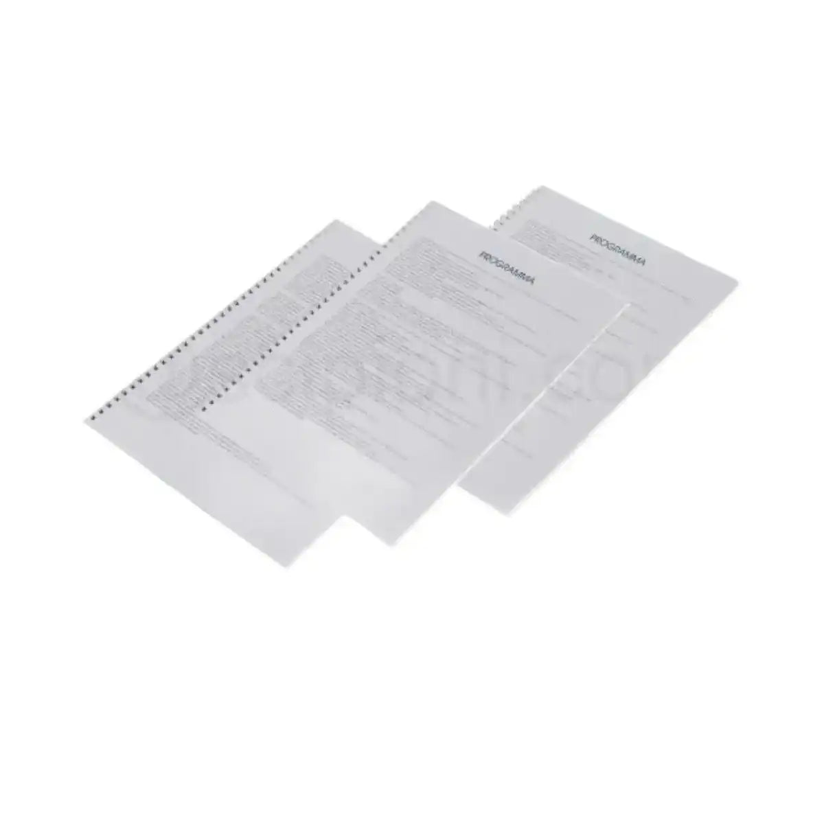 Copertine quadranti plastica trasparenti 210x297 mm 150 micron confezione 100 pezzi