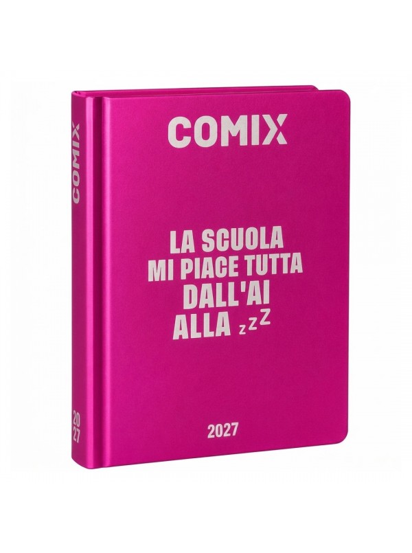 Diario Agenda 13 Mesi 2026/2027 Standard Comix Easy Pink - foto 1