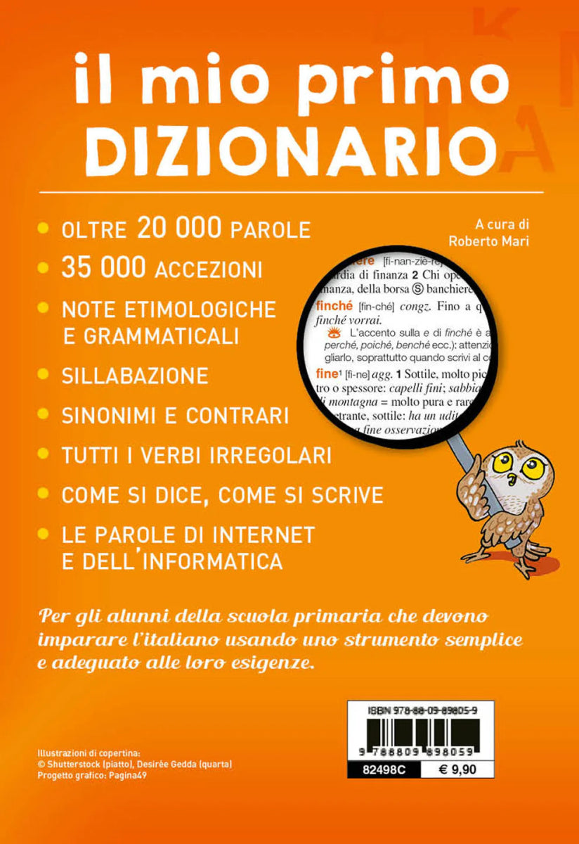Dizionario Il mio primo dizionario Miot 2021 nuova edizione aggiornata - Quiscuola.it – Zaini, Astucci e Diari Scuola