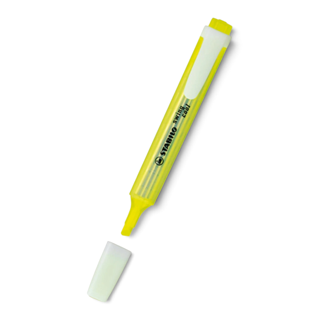 Evidenziatore STABILO Swing Cool colori Fluo - Giallo 275/24 - foto 1