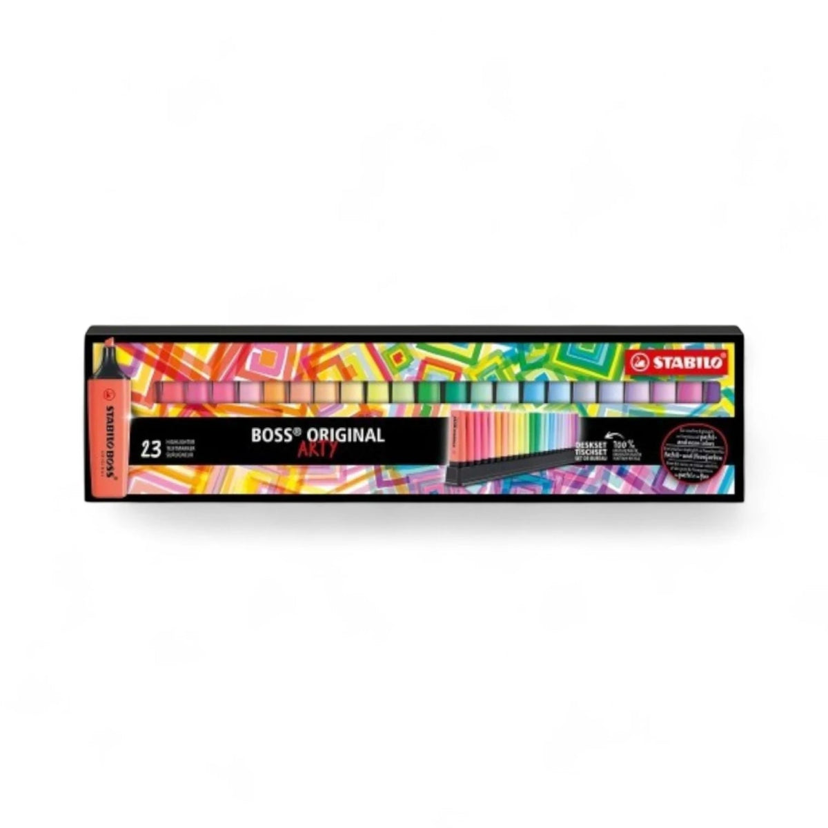 Evidenziatori Stabilo Boss Arty Desk a 23 - Quiscuola.it – Zaini, Astucci e Diari Scuola