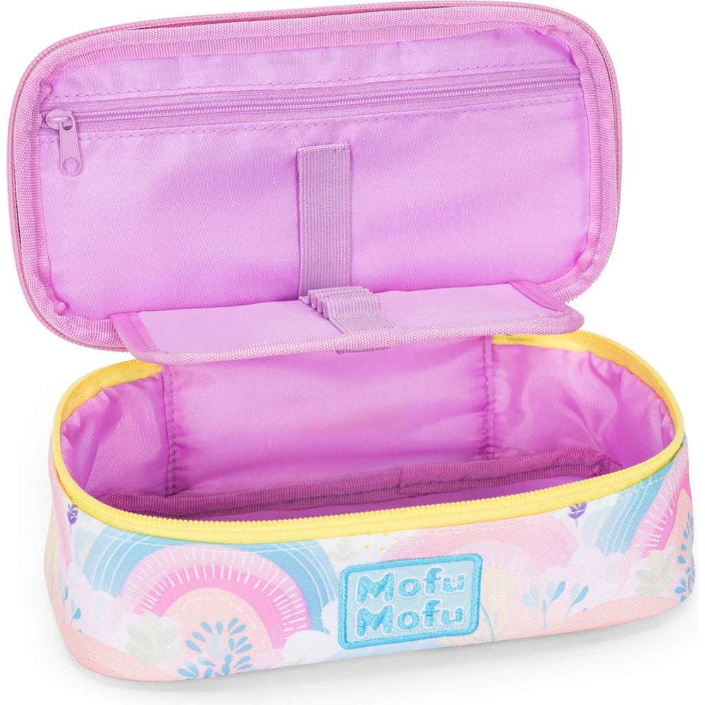 Astuccio Ovale Mofu Mofu Lilla - Quiscuola