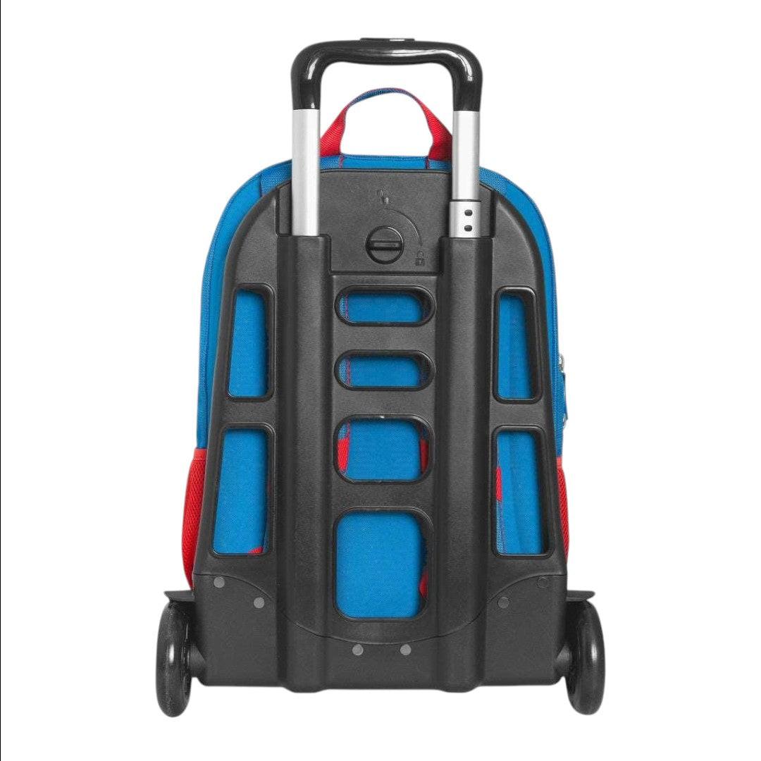 Zaino Trolley Staccabile Super Mario - Blu/Rosso/Giallo - Pratico e Spazioso.