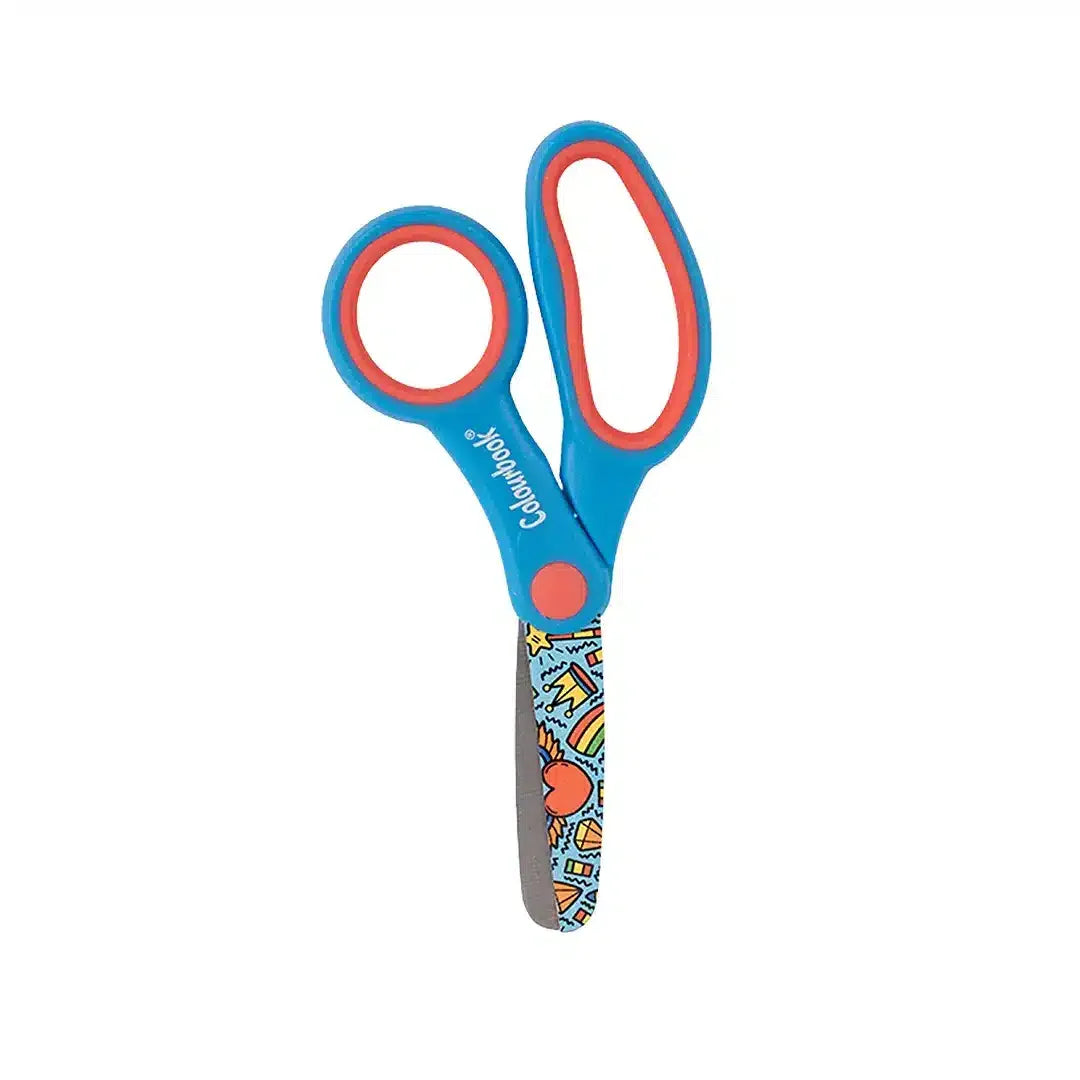 Forbici Fun Colourbook punta arrotondata 13 cm assortite - blu e rosso - foto 4