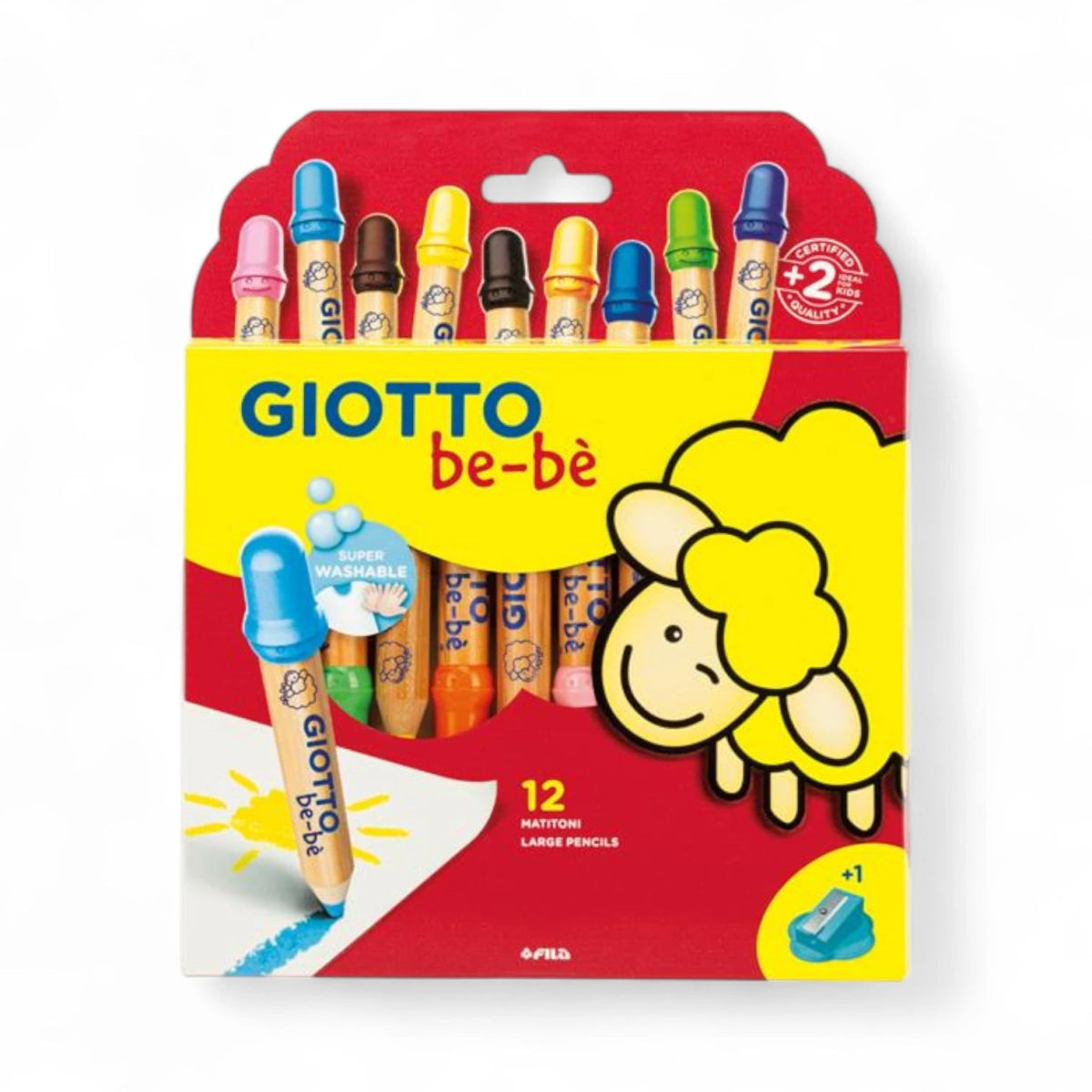 Giotto Bébé Matitoni Set 6 o 12 Pezzi - Quiscuola.it – Zaini, Astucci e Diari Scuola