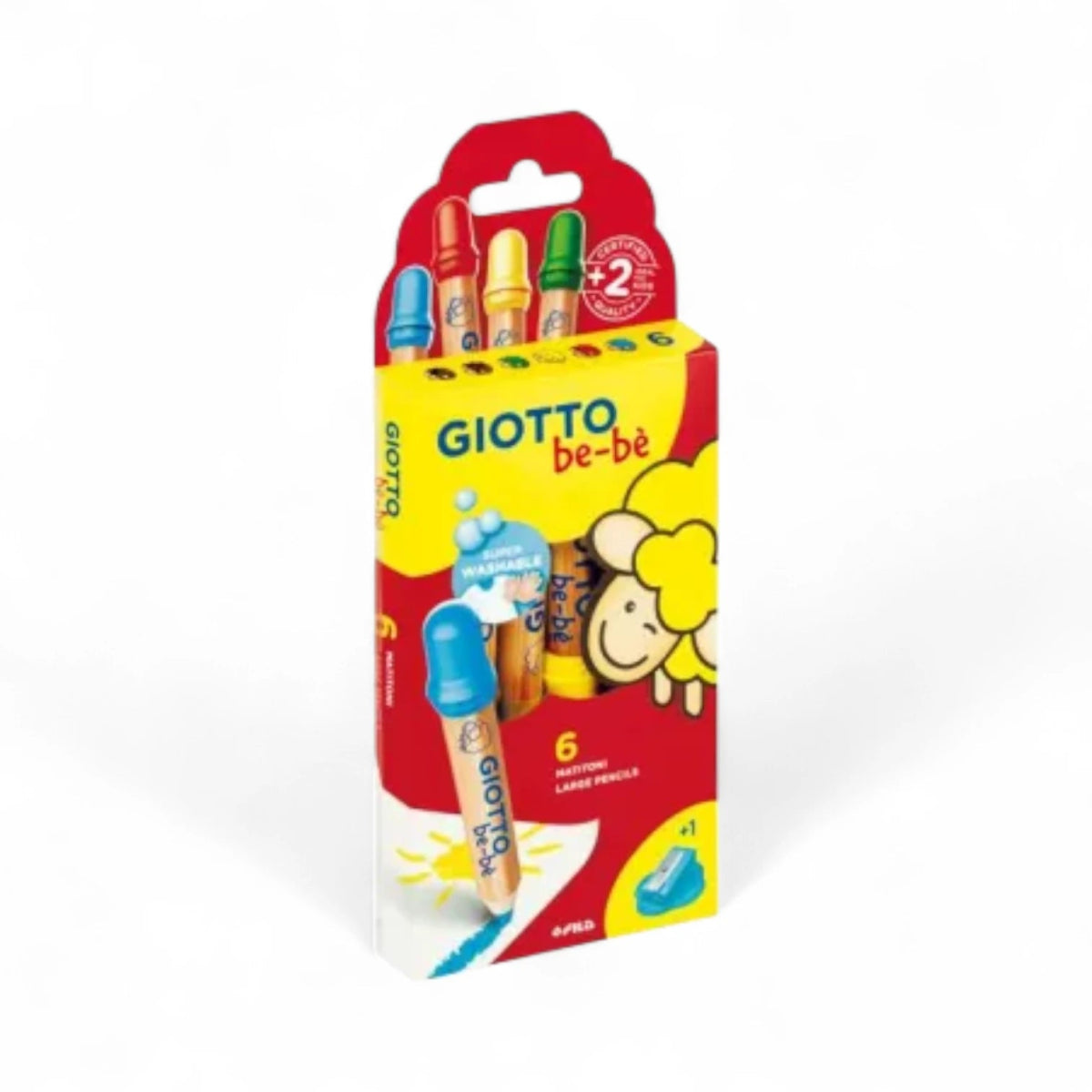 Giotto Bébé Matitoni Set 6 o 12 Pezzi - Quiscuola.it – Zaini, Astucci e Diari Scuola