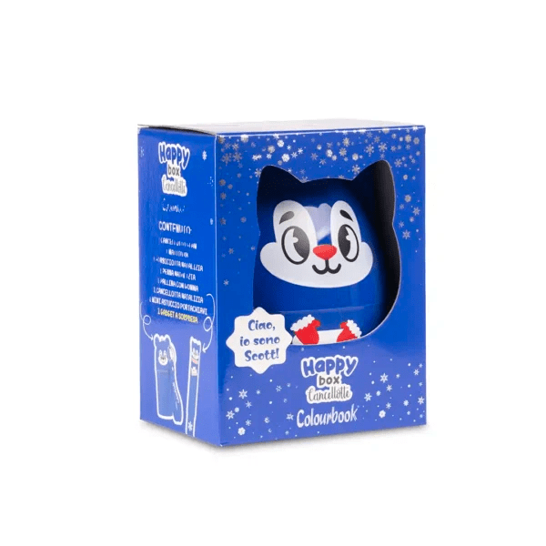 Happy Box La Fabbrica degli Elfi – Colourbook Edizione Natalizia - Quiscuola.it – Zaini, Astucci e Diari Scuola
