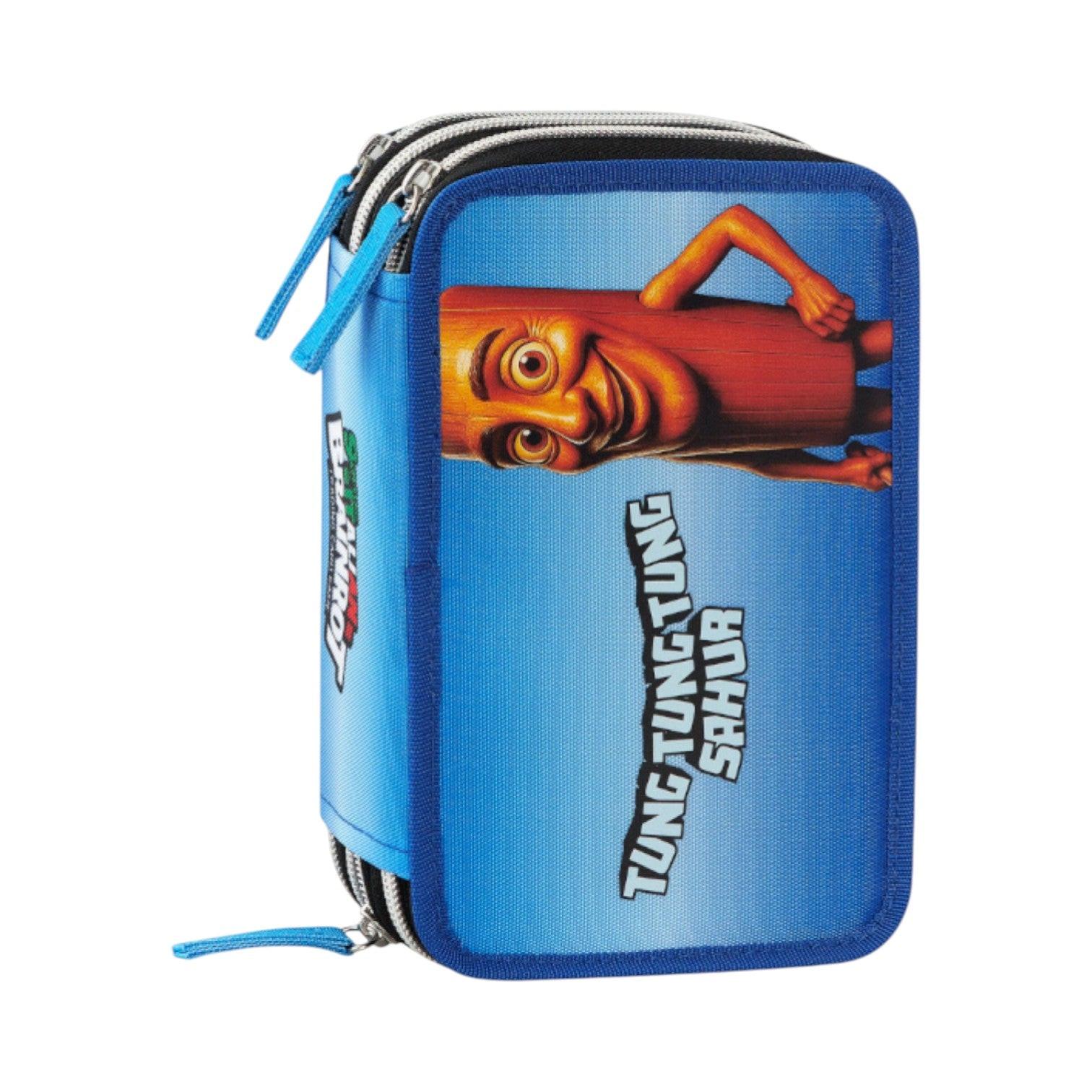 Astuccio Corredo 3 Zip Brainrot Franco Panini