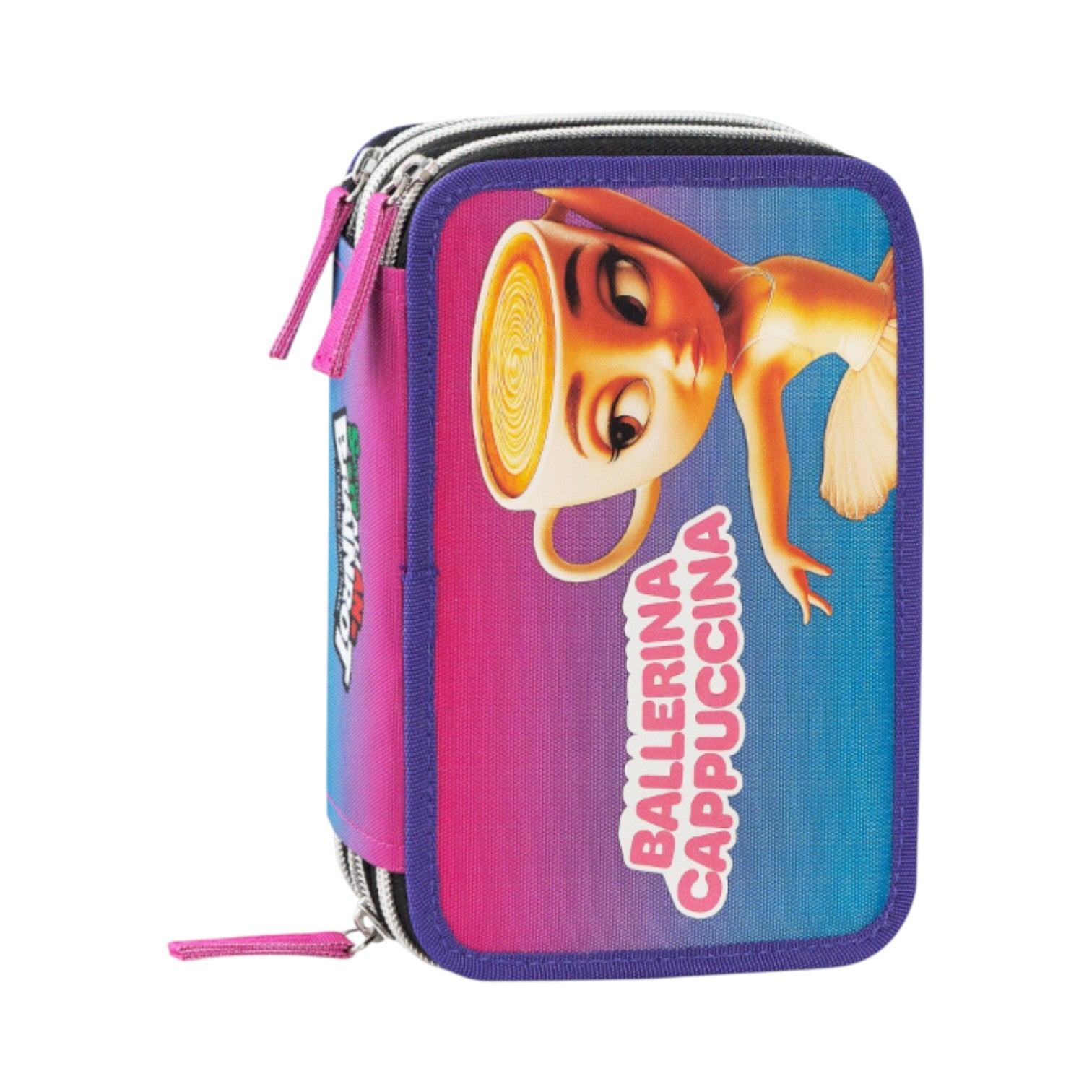 Astuccio Corredo 3 Zip Brainrot Franco Panini