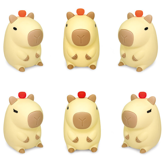 Lampada Notte Silicone Be-Cappy Lebez 9x16x11 cm