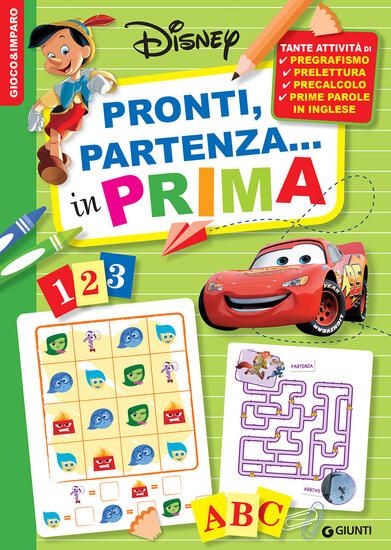 Libro Gioco e Imparo Pronti Partenza in Prima edizione a colori - Quiscuola.it – Zaini, Astucci e Diari Scuola