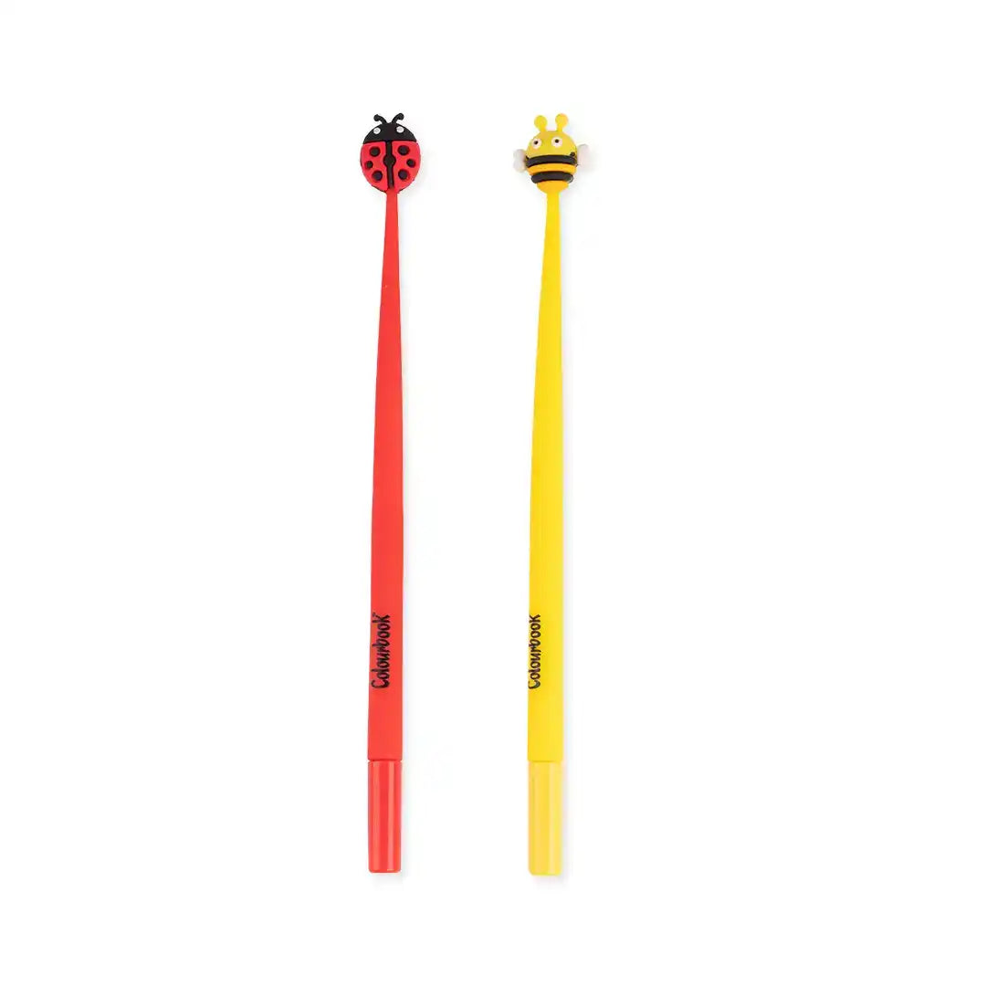 Molly Pen Bug penna gel design Bug inchiostro blu fusto soft touch - foto 1
