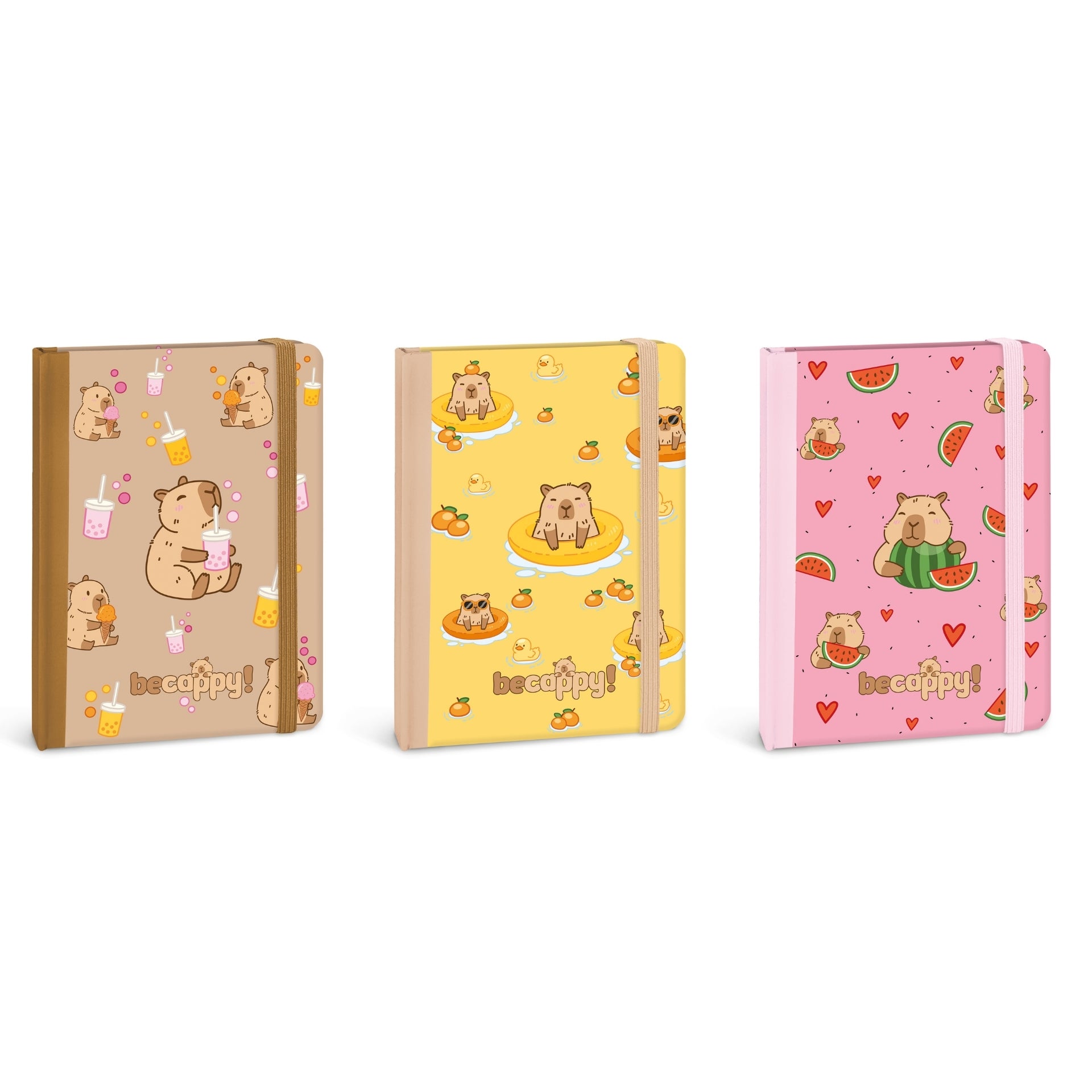 Quaderno BeCappy Capybara A6 160 Pagine Punteggiate