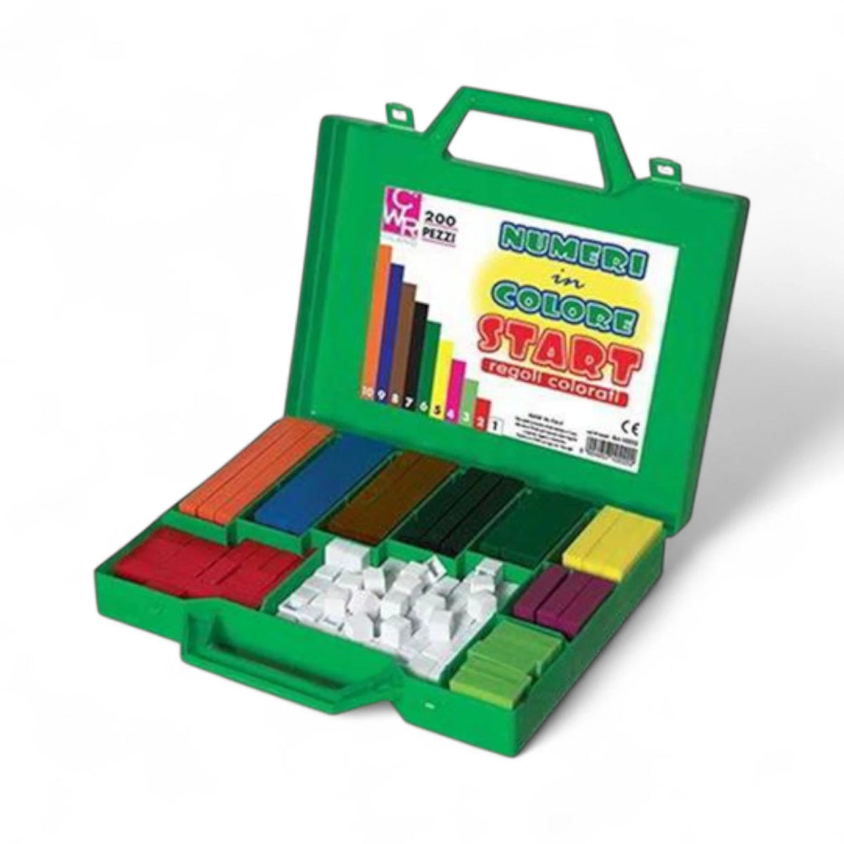 Numeri in Colore Start CWR – Valigetta 200 Regoli Educativi - Quiscuola.it – Zaini, Astucci e Diari Scuola
