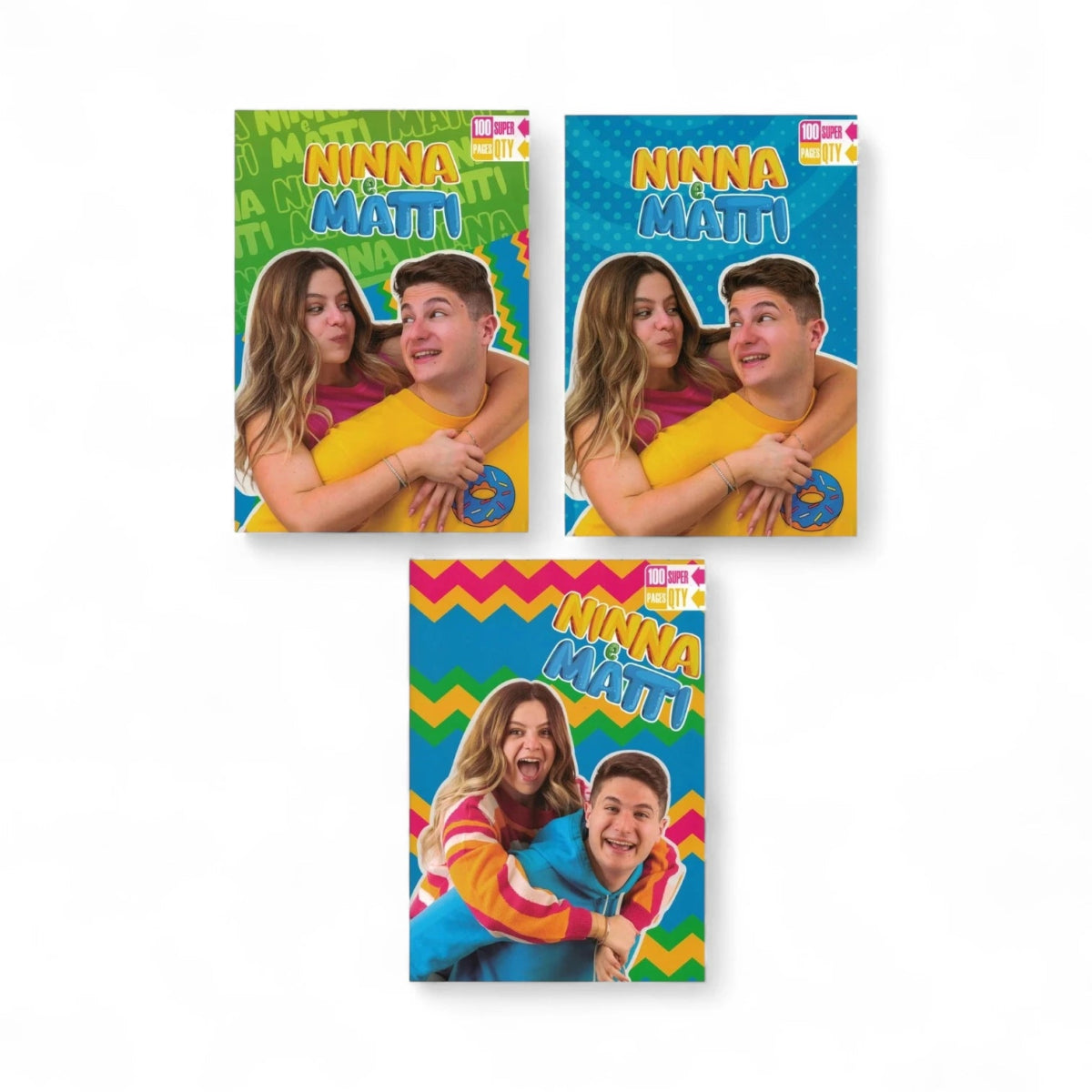 Pacchetto 3 Maxi Quaderni A4 Ninna & Matti 10M – 100 fg 100 gr - Quiscuola.it – Zaini, Astucci e Diari Scuola