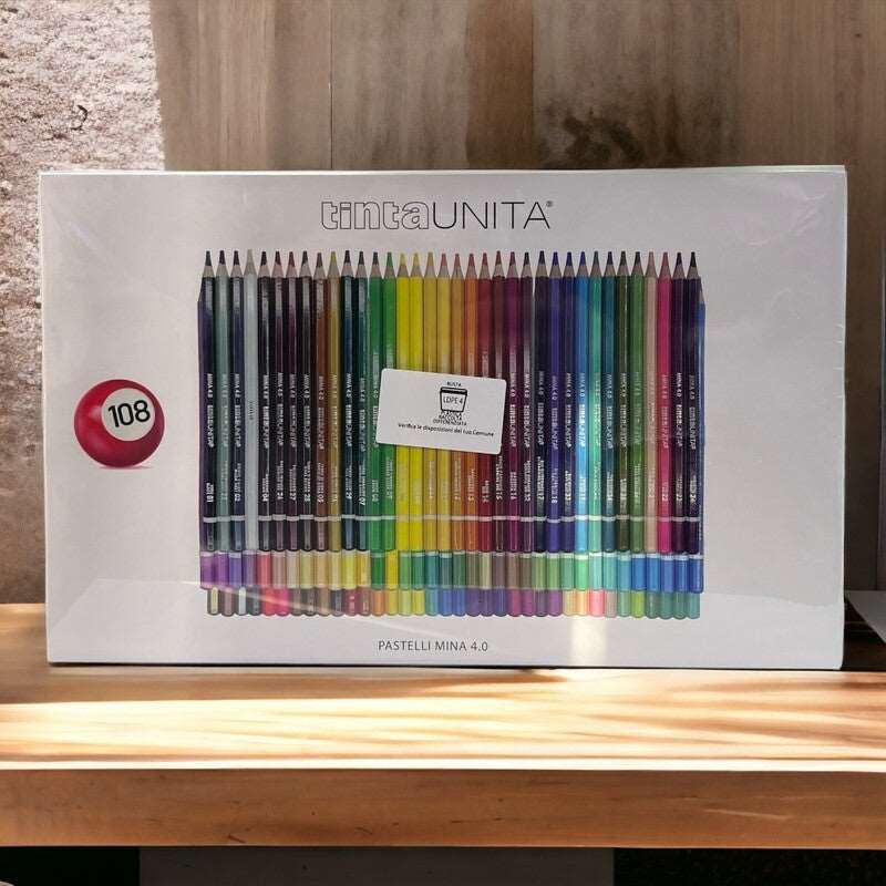 Valigetta Tintaunita 108 Pastelli Arte e Precisione a Colori - Quiscuola