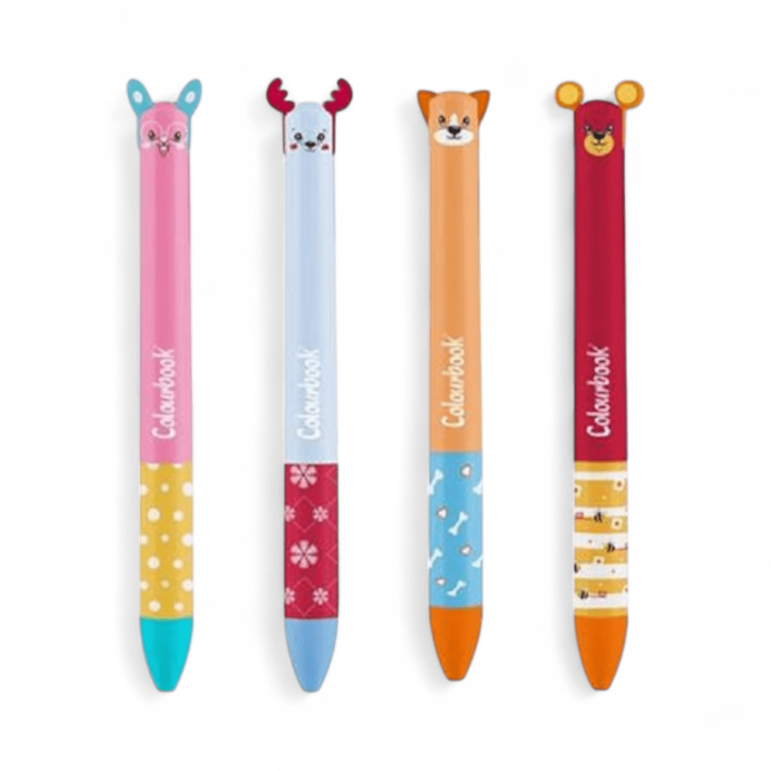 Penna a Scatto Bicolor Colourbook – Tippy Twin - Quiscuola.it – Zaini, Astucci e Diari Scuola